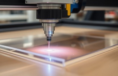 Cắt - khắc mica theo yêu cầu