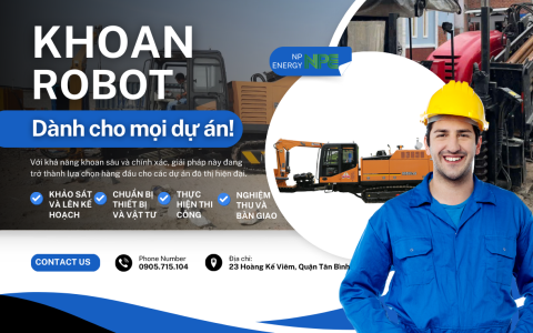 Khoan Robot – Giải Pháp Hiện Đại Cho Các Công Trình Hạ Tầng Điện Ngầm